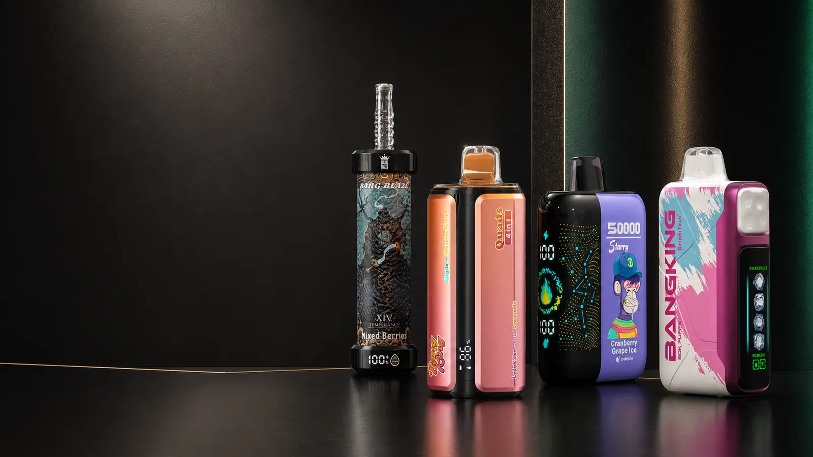 Mevoxs disposable vape product collection