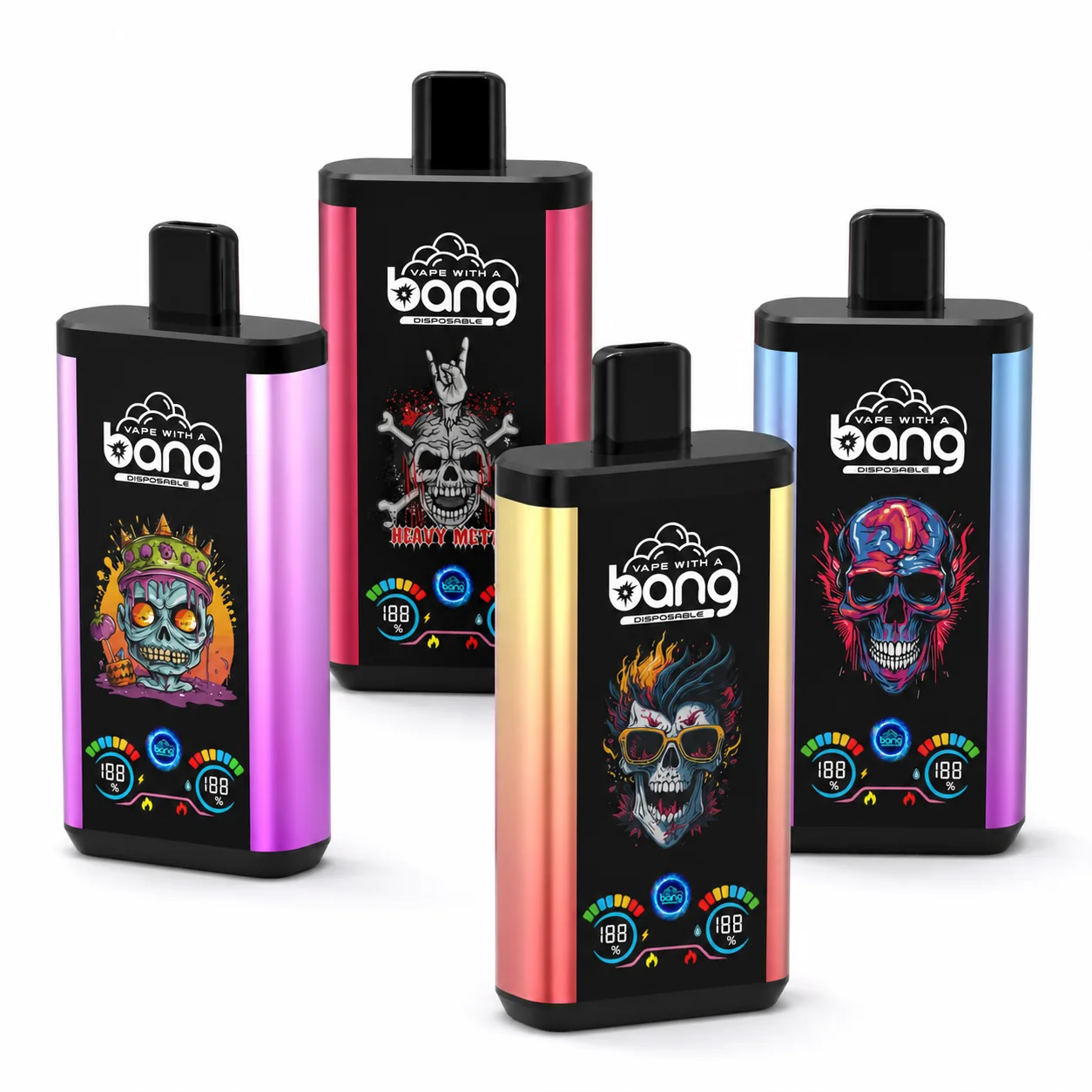 Bang B30S 30000 Puffs Screen Display Disposable Vape - Origin Direct mixed flavor disposable vape