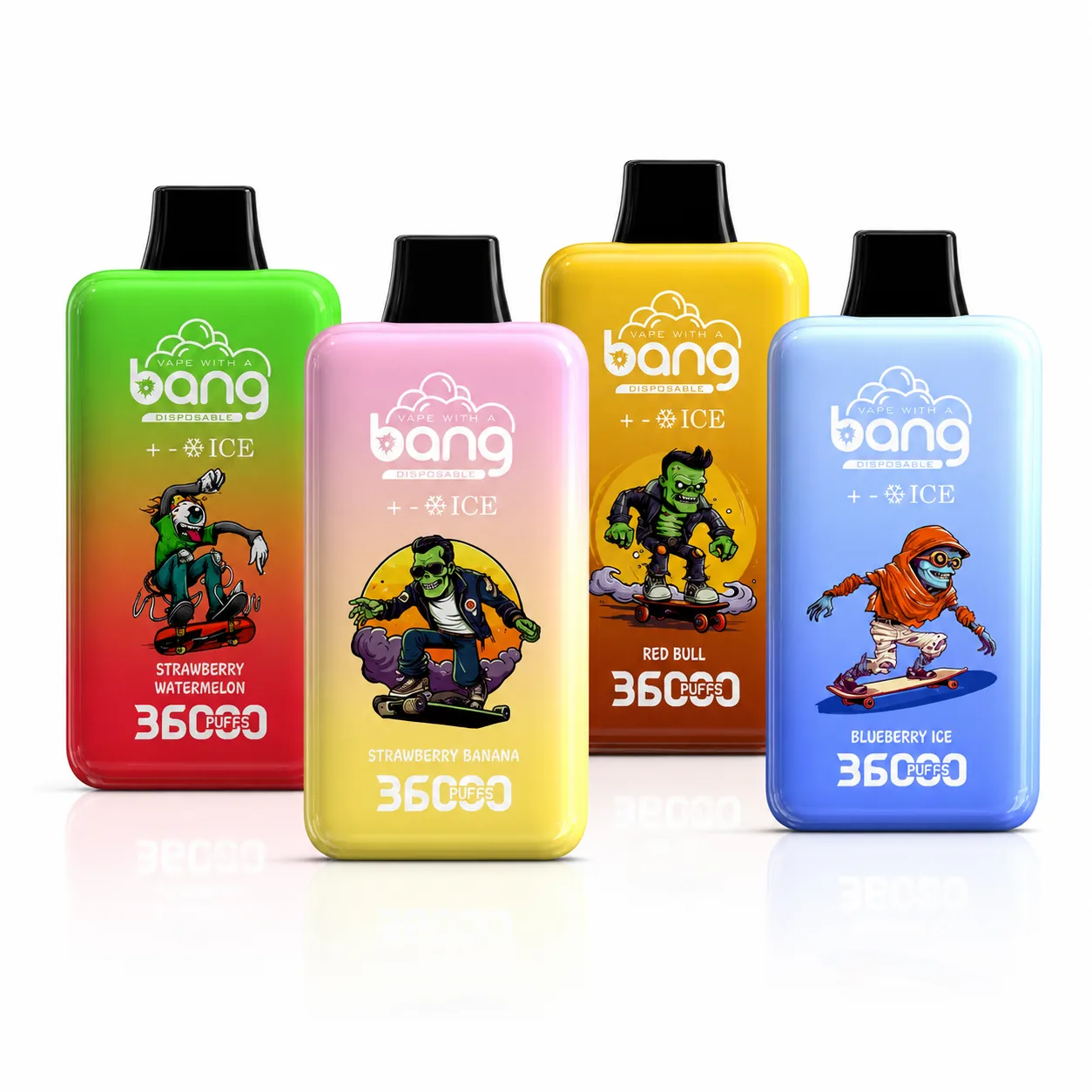 Bang B36S+ 36000 Puffs Ice Adjustable Disposable Vape - Origin Direct mixed flavor disposable vape