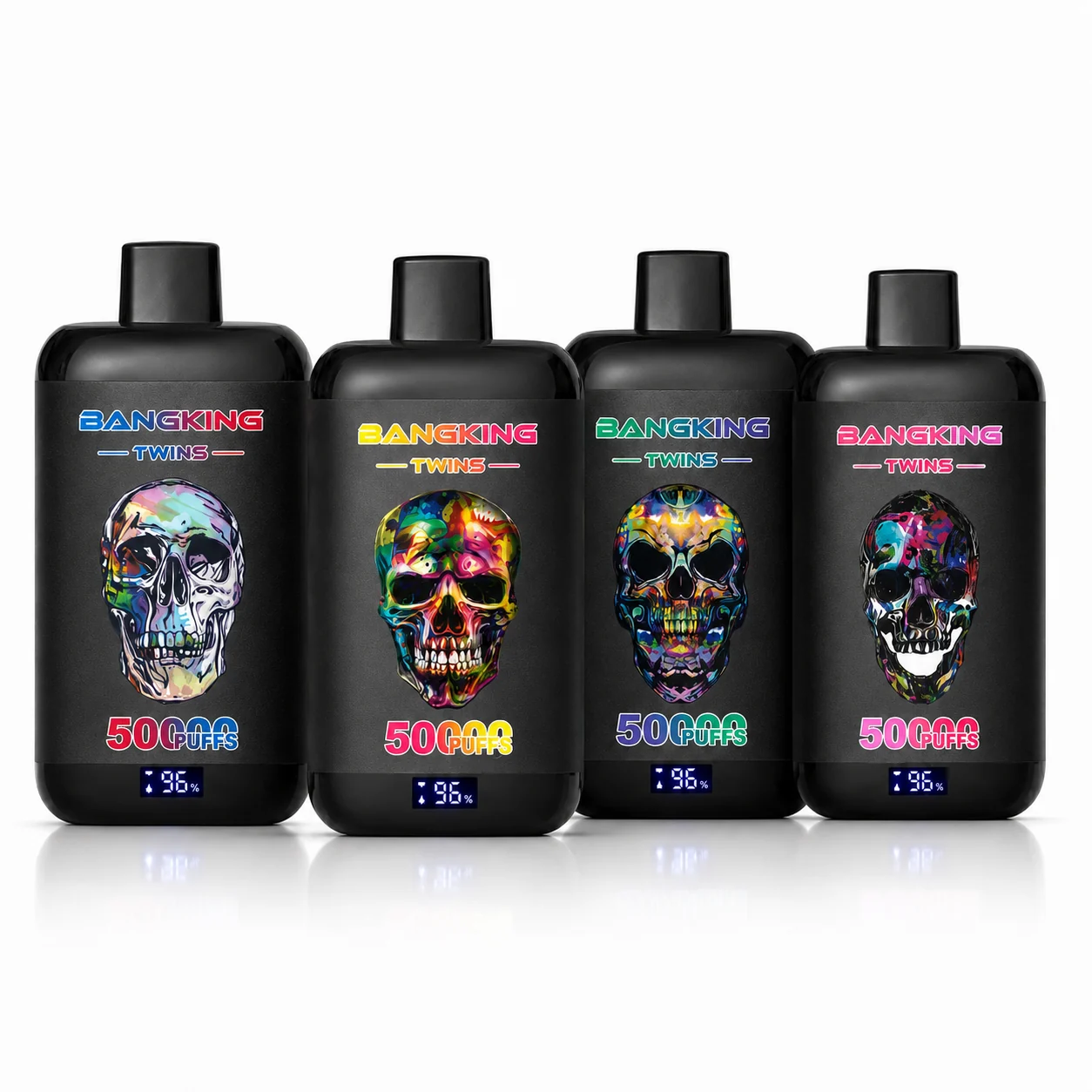 Bang King Twins 50K 50000 Puffs 2-in-1 Disposable Vape - EU Fast Dispatch 10 Pcs Box mixed flavor 10 pcs box